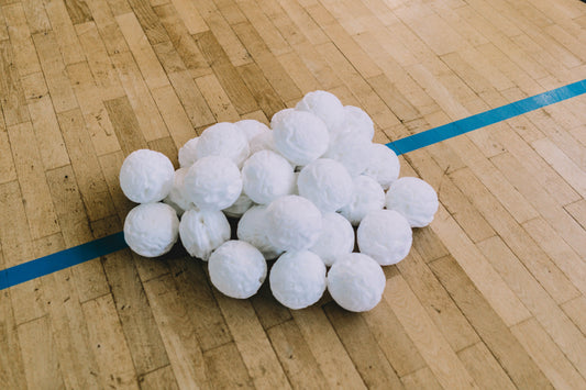 30 Trockene Schneebälle