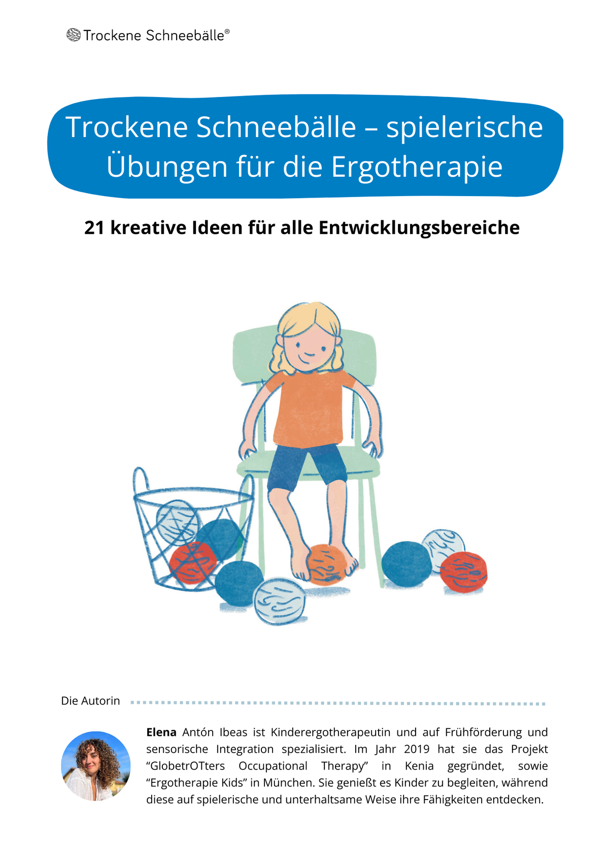 Handbuch: "Spielerische Übungen für die Ergotherapie"