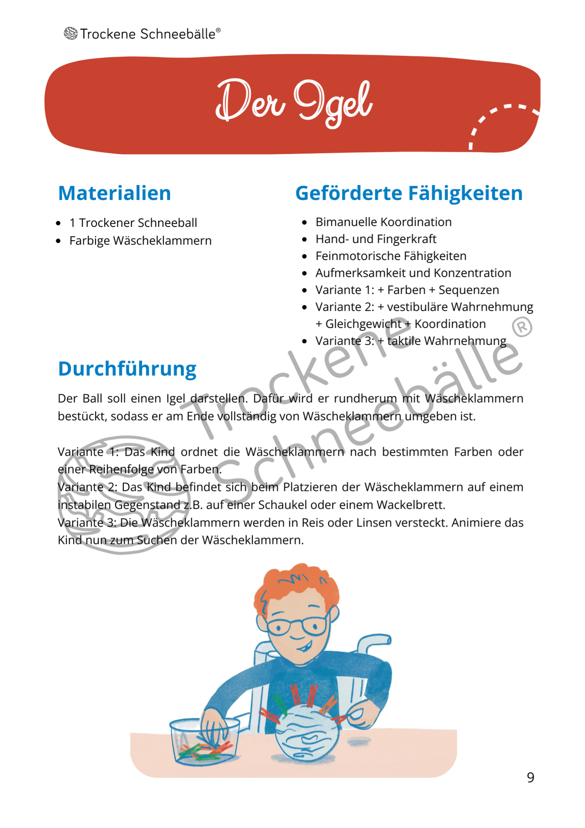 Handbuch: "Spielerische Übungen für die Ergotherapie"